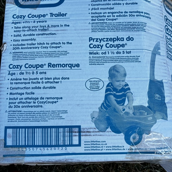 Little Tikes Cozy Coupe red trailer - Picture 7 of 7